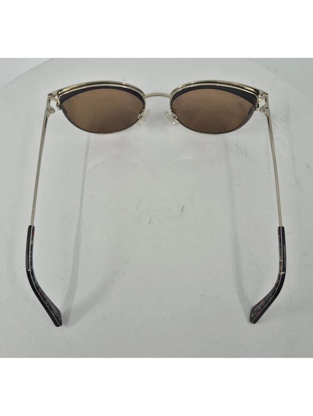 ISAAC MIZRAHI NEW YORK IM30274 BR BROWN Floral FRAMES SUNGLASSES 52-16-135